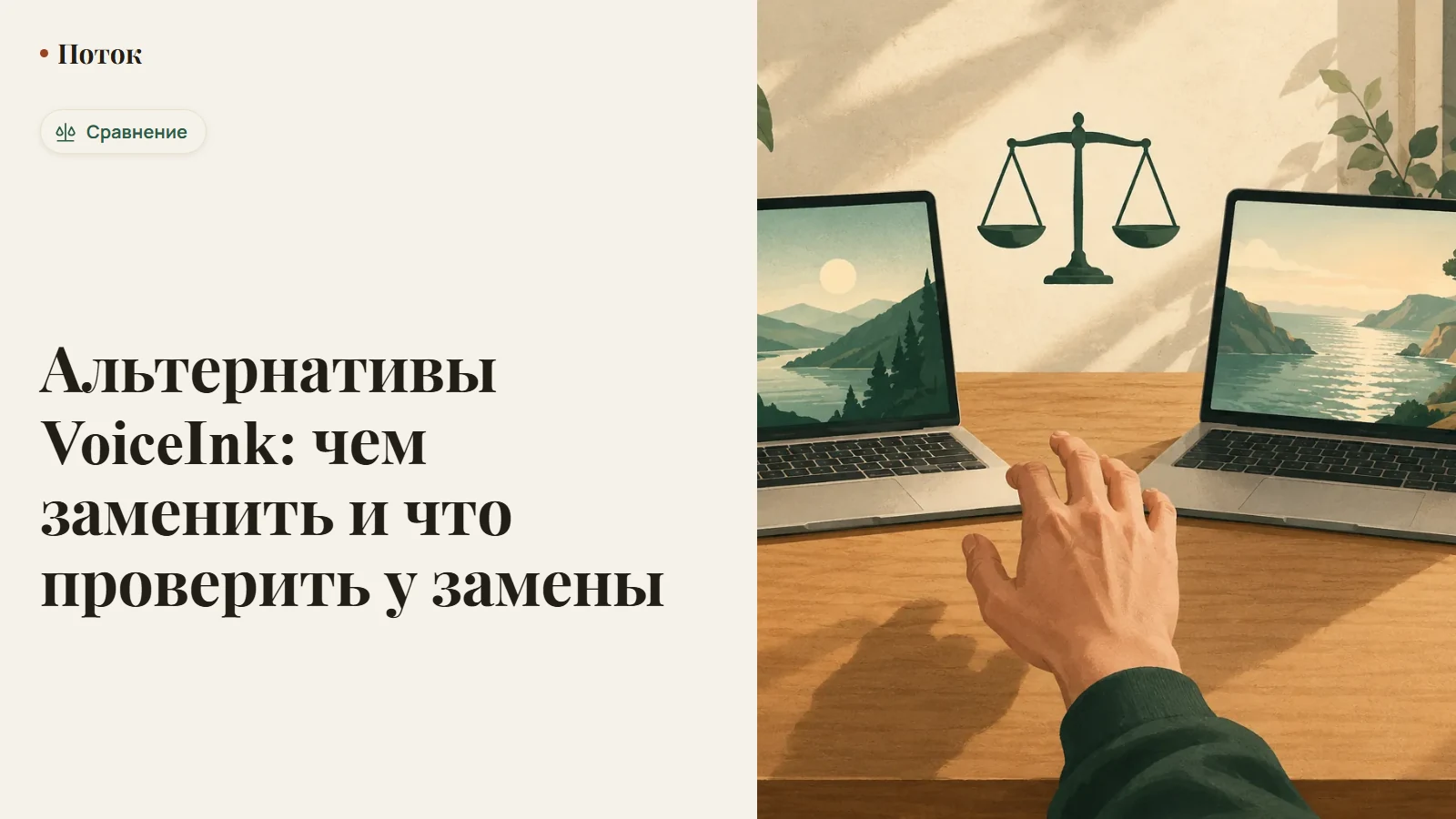 Поиск альтернативы VoiceInk: список программ голосового ввода на разных платформах