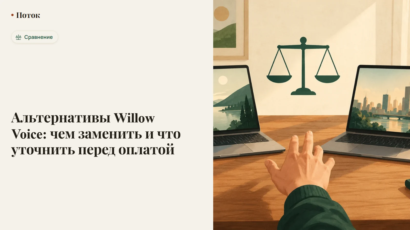 Альтернативы Willow Voice: сравнение по лимиту сессии, цене и поддержке русского