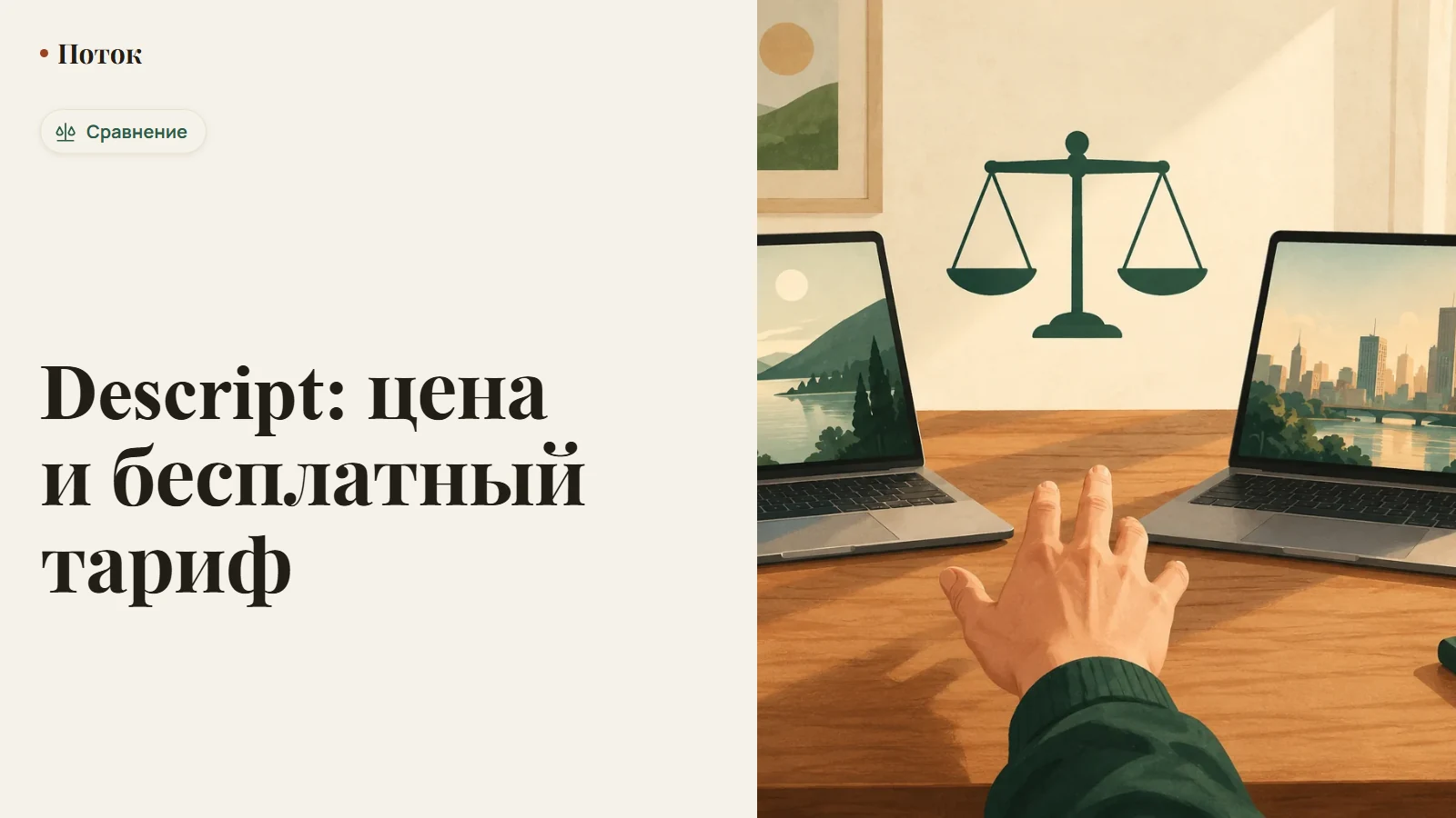 Descript: цена и бесплатный тариф