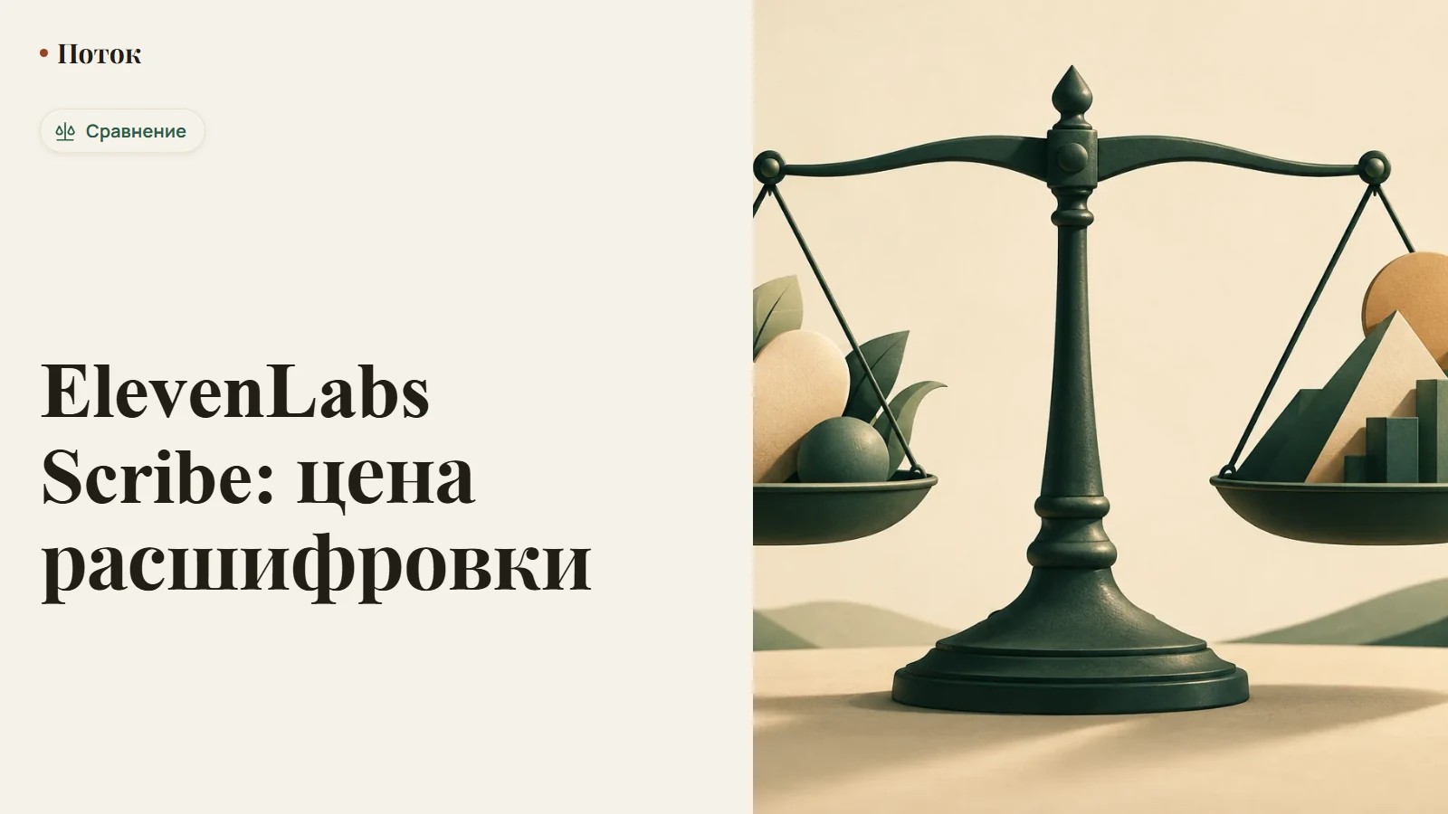 ElevenLabs Scribe: цена расшифровки