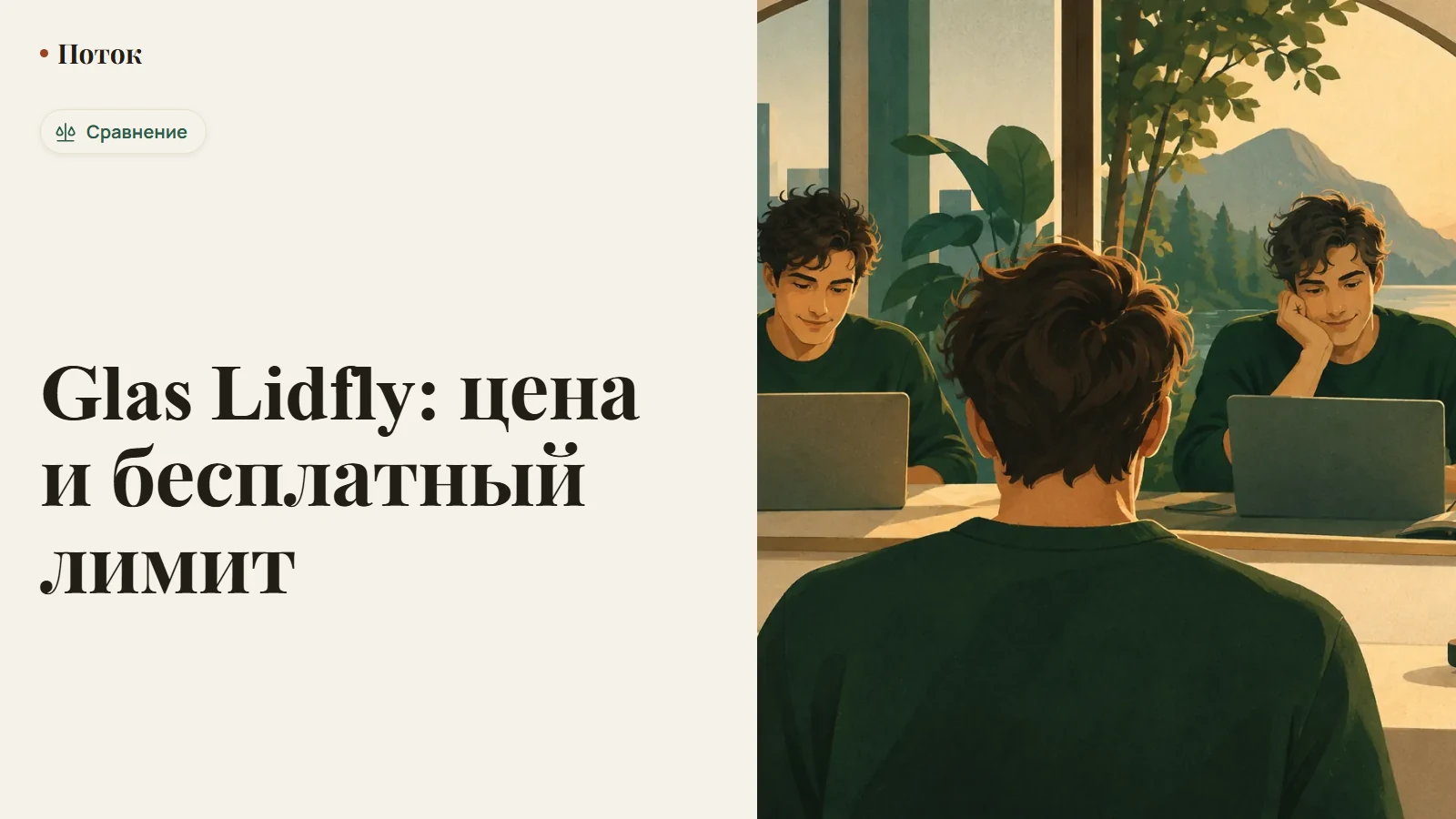 Glas Lidfly: цена и бесплатный лимит