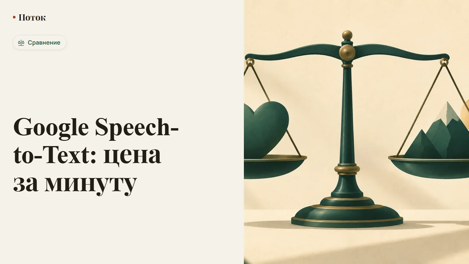 Google Speech-to-Text: цена за минуту