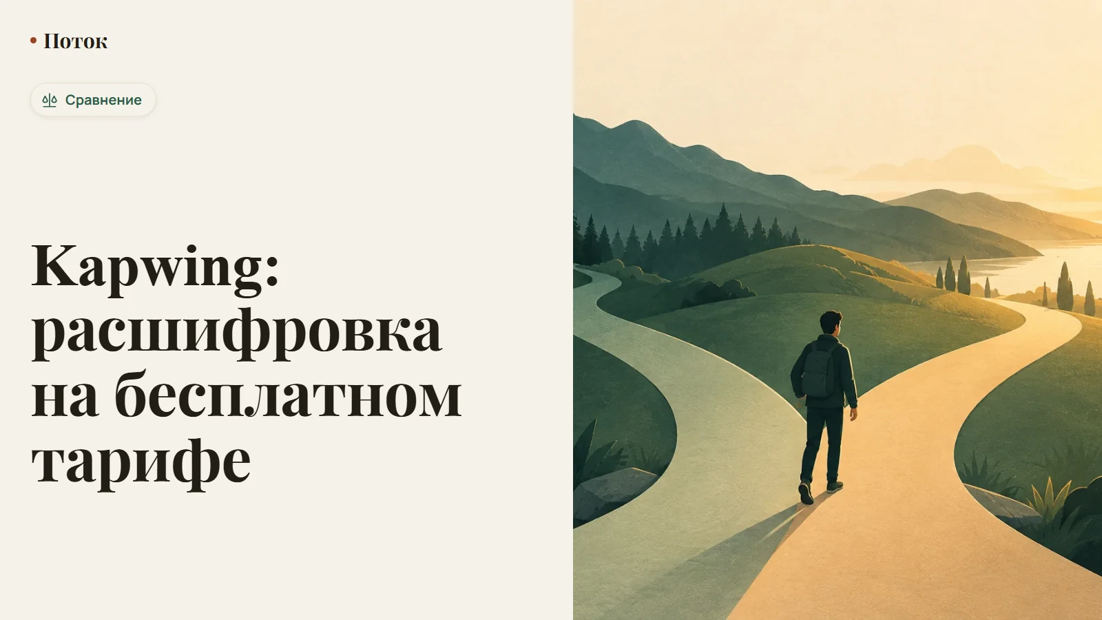 Kapwing: расшифровка на бесплатном тарифе