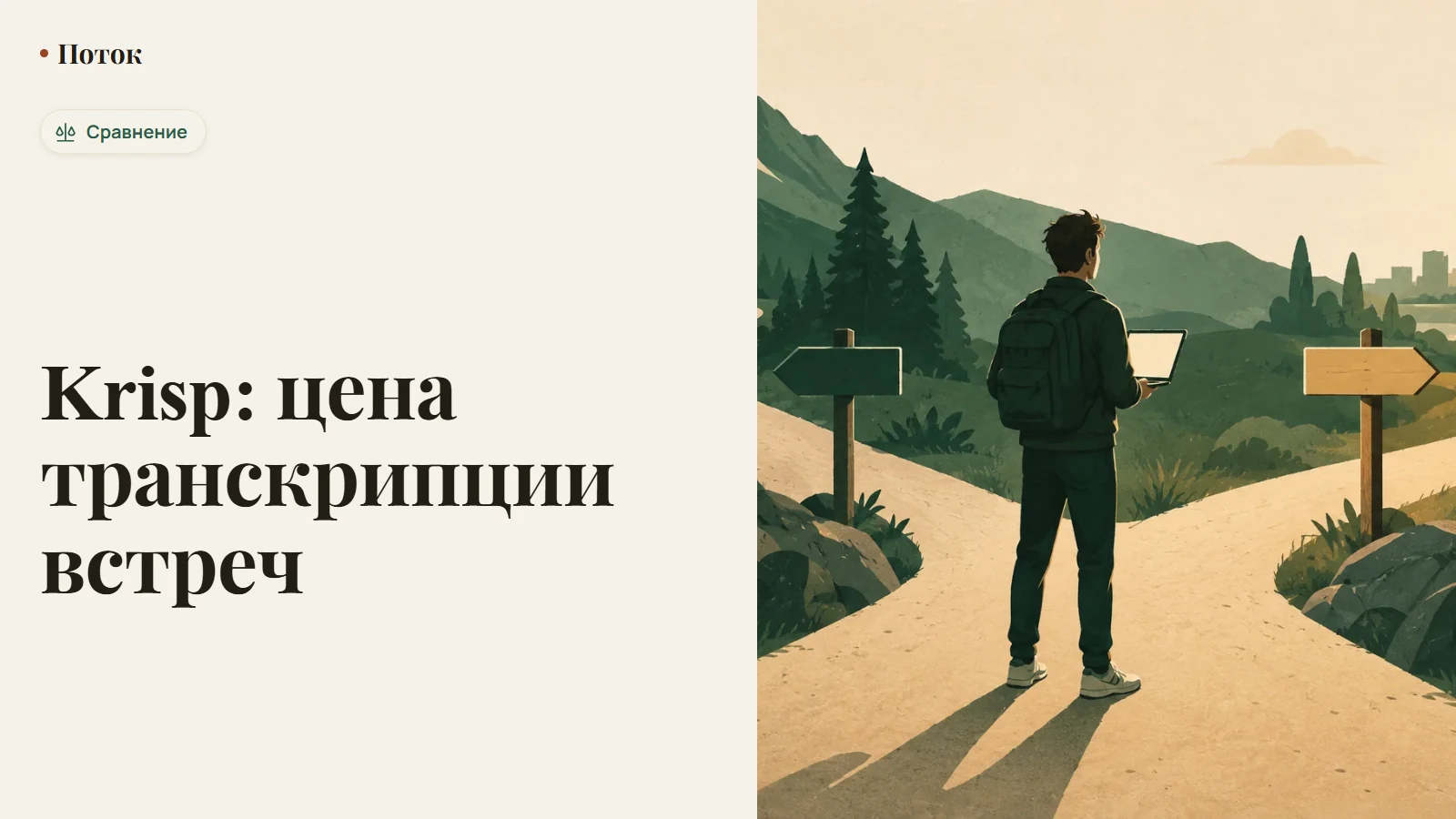 Krisp: цена транскрипции встреч