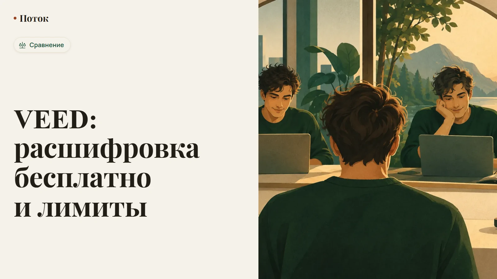 VEED: расшифровка бесплатно и лимиты