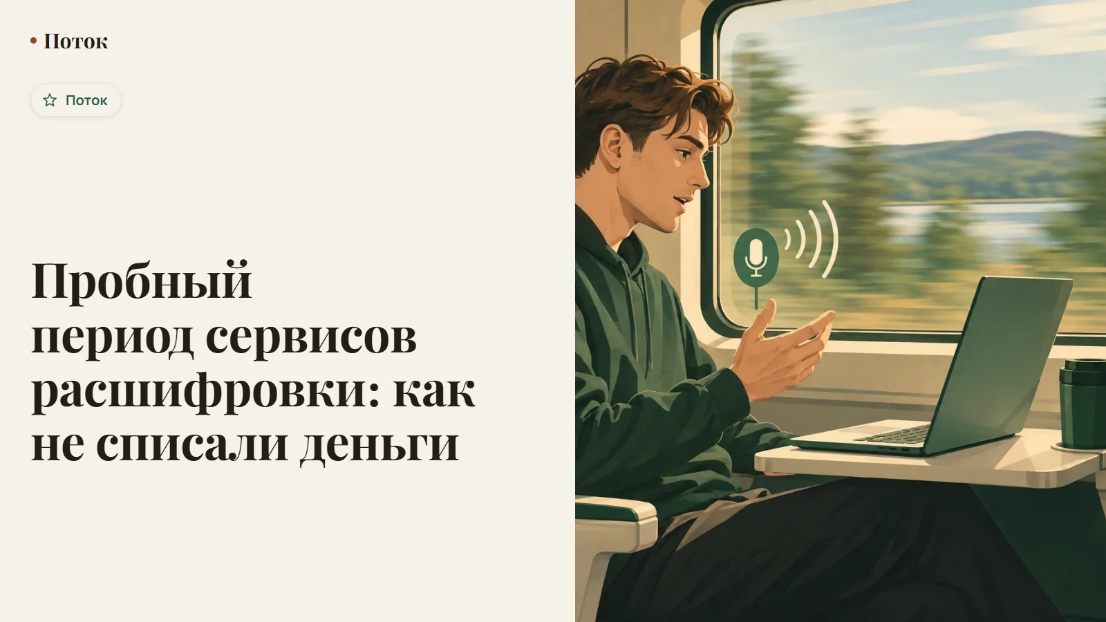 Пробный период сервисов расшифровки: как не списали деньги