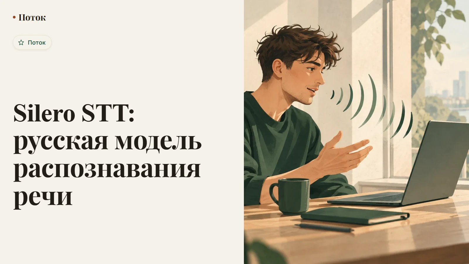 Silero STT: русская модель распознавания речи