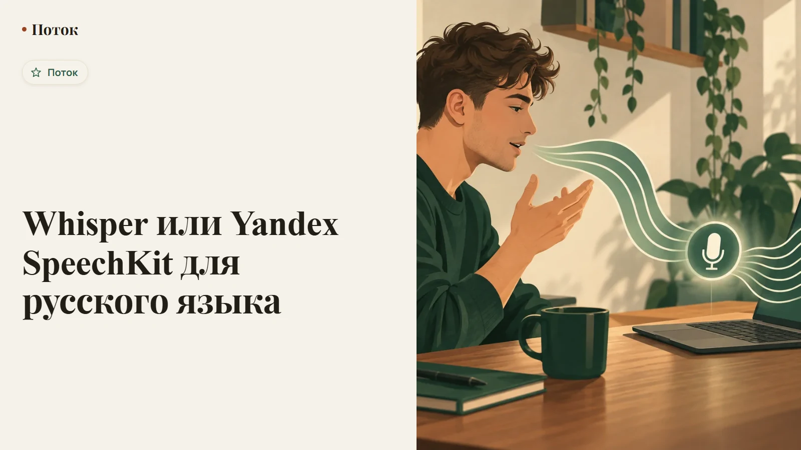 Whisper или Yandex SpeechKit для русского языка