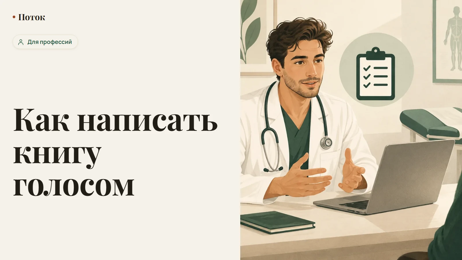 Как написать книгу голосом