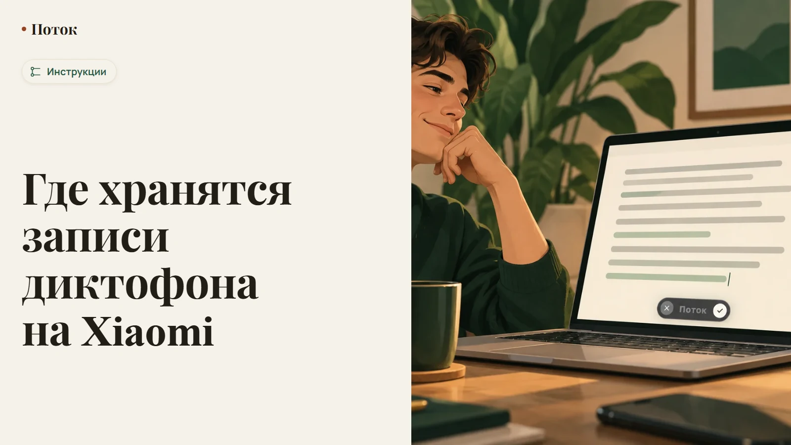 Где хранятся записи диктофона на Xiaomi