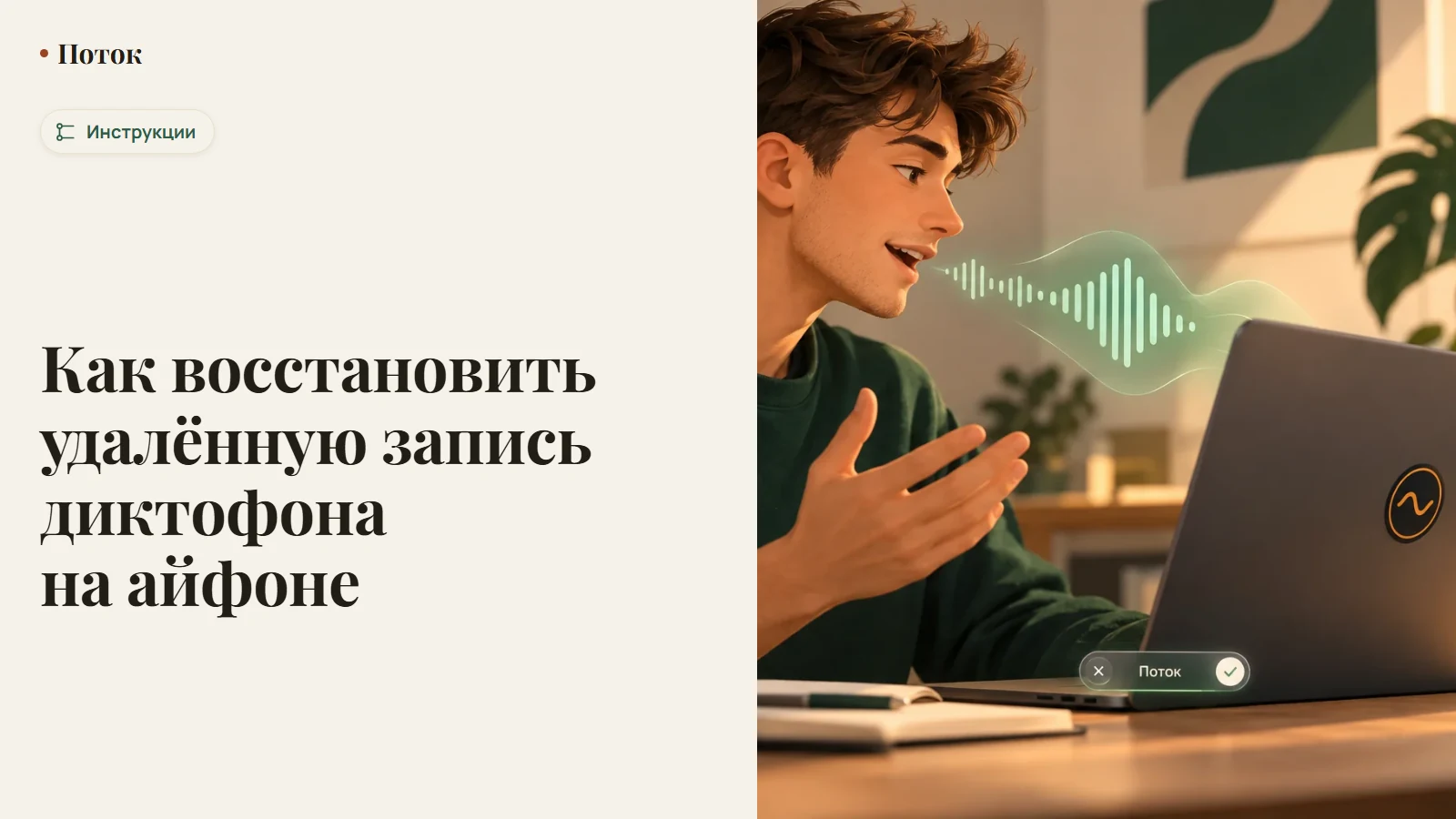 Как восстановить удалённую запись диктофона на айфоне