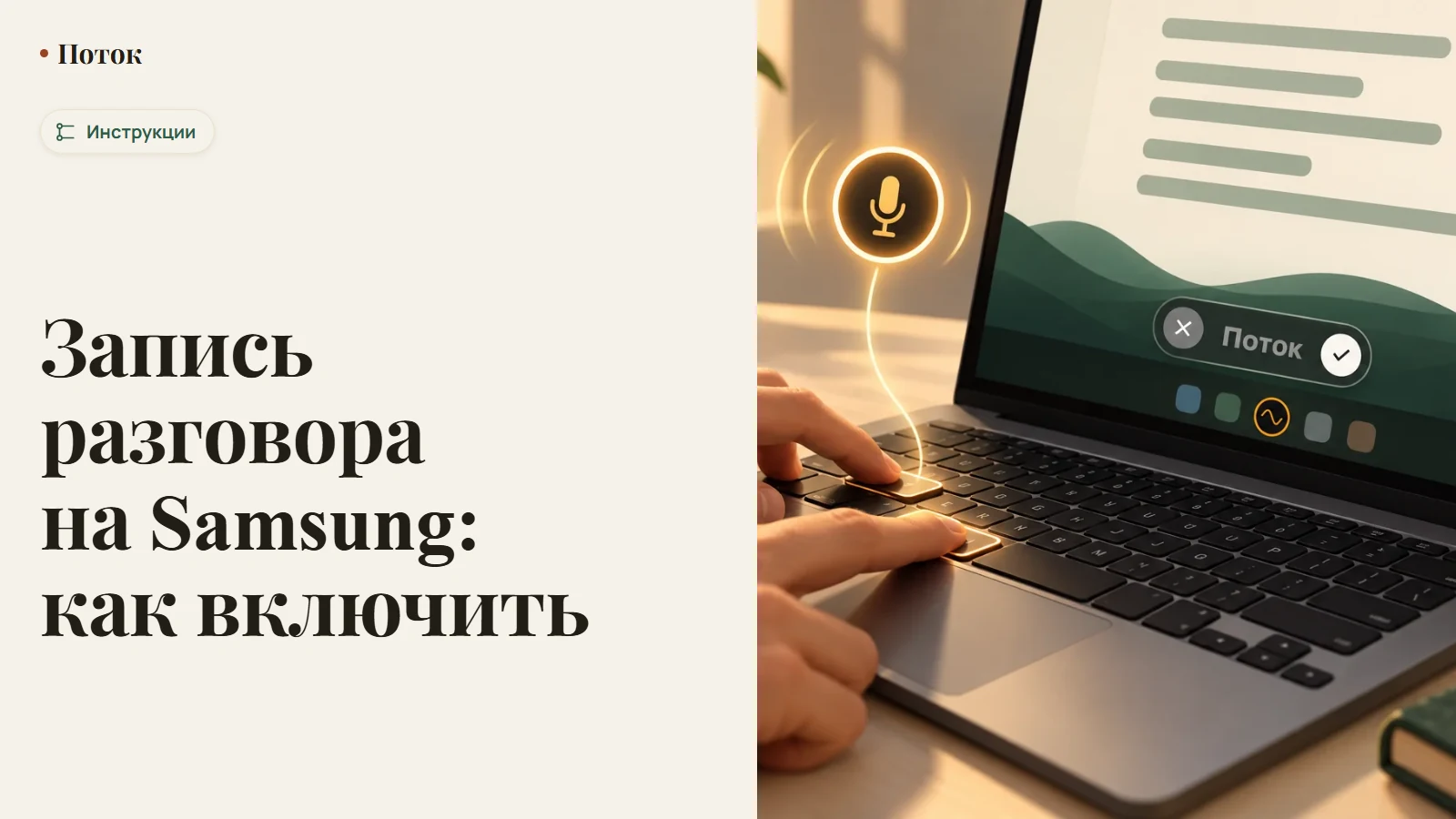 Запись разговора на Samsung: как включить