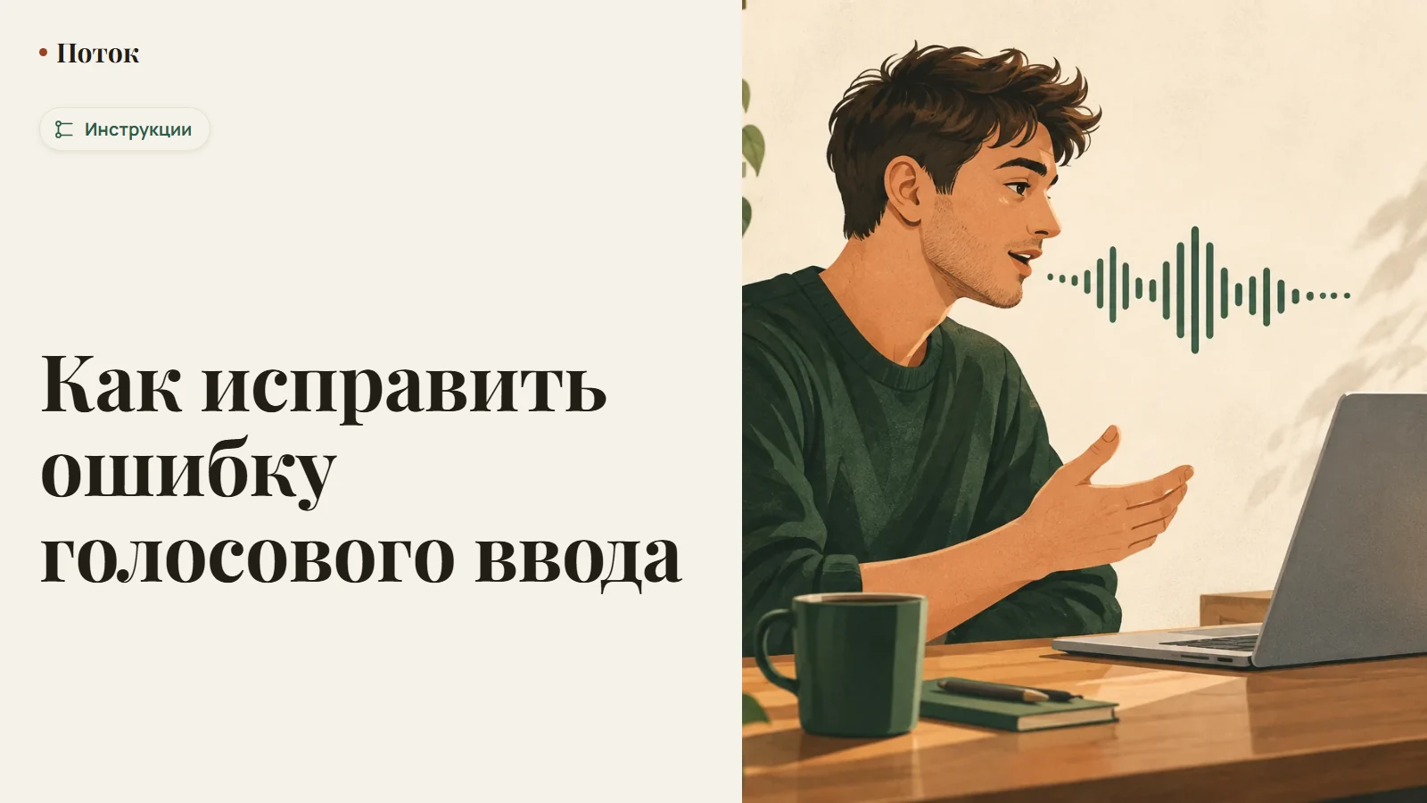 Как исправить ошибку голосового ввода
