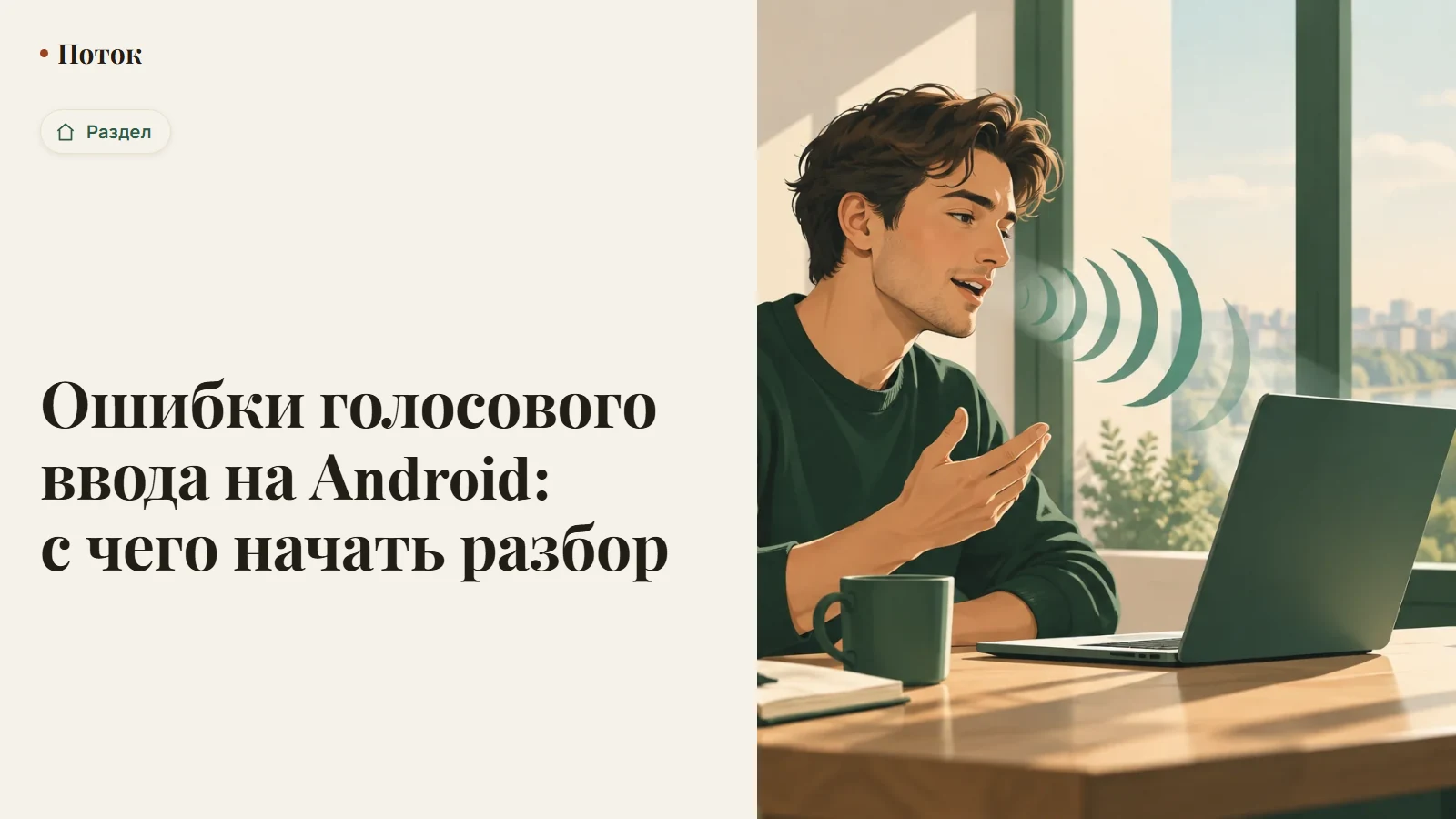 Ошибки голосового ввода на Android: с чего начать разбор