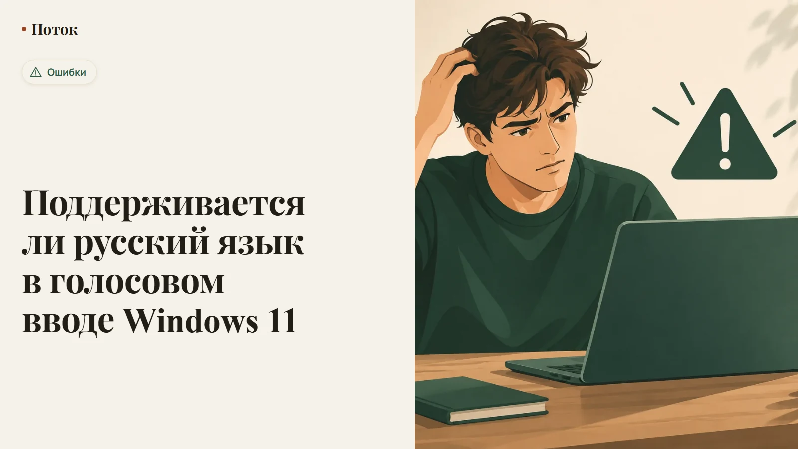 Поддерживается ли русский язык в голосовом вводе Windows 11