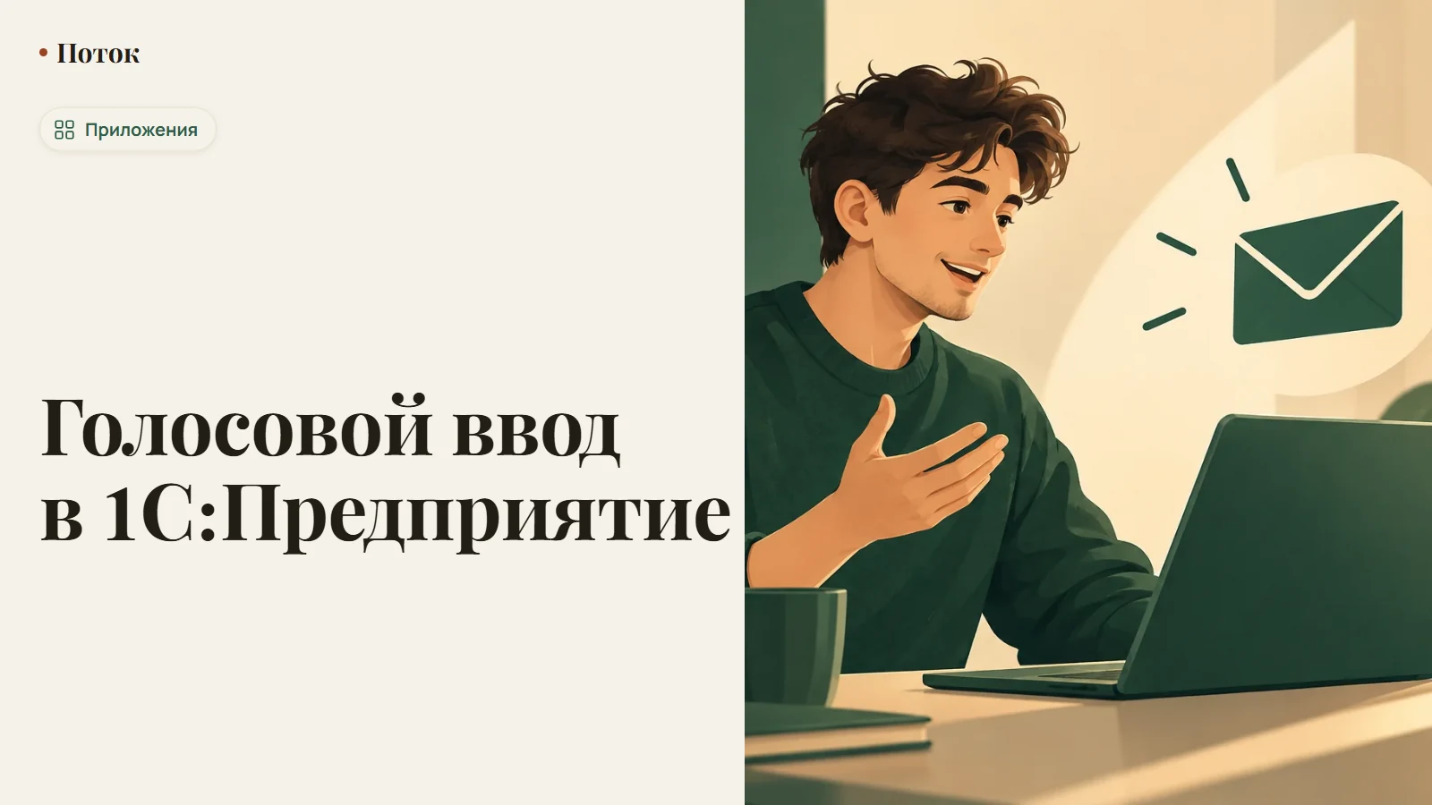 Голосовой ввод в 1С:Предприятие