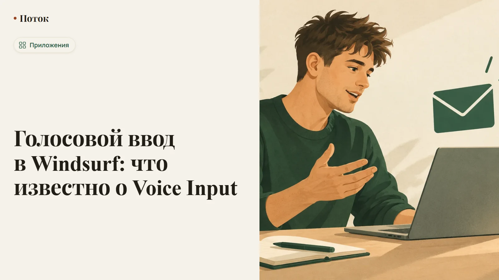 Голосовой ввод в Windsurf: что известно о Voice Input