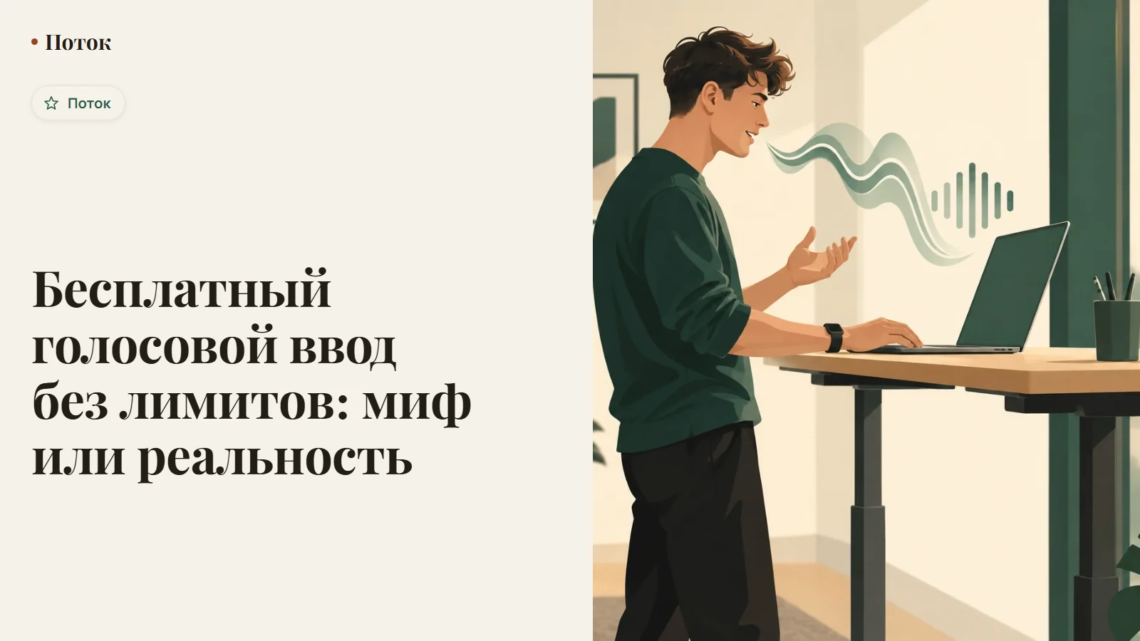 Бесплатный голосовой ввод без лимитов: миф или реальность