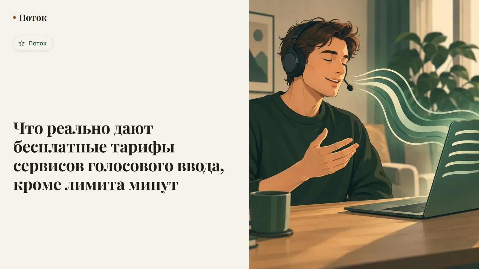 Что реально дают бесплатные тарифы сервисов голосового ввода, кроме лимита минут