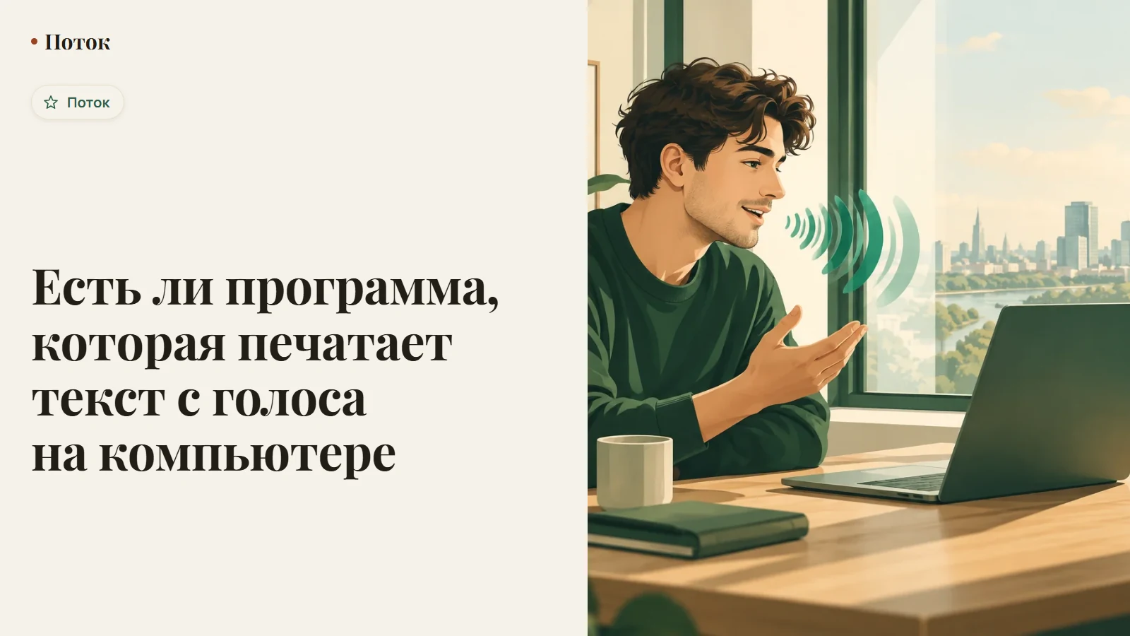 Есть ли программа, которая печатает текст с голоса на компьютере