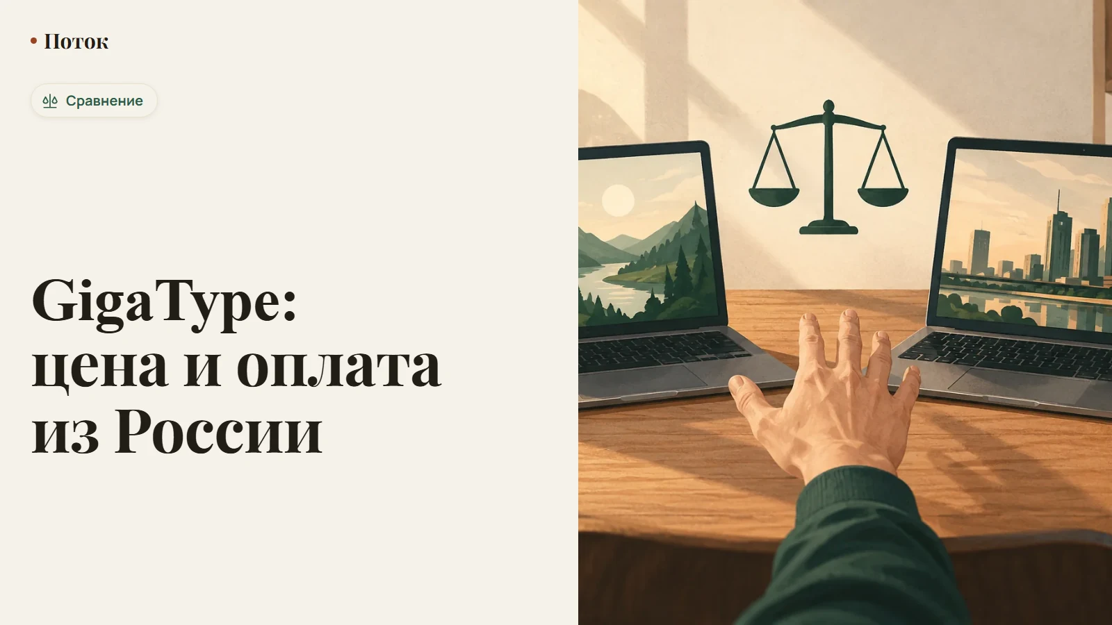 GigaType: цена и оплата из России — значок открытой лицензии рядом с нулём на месте цены