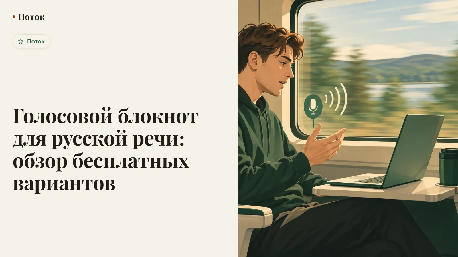 Голосовой блокнот для русской речи: обзор бесплатных вариантов