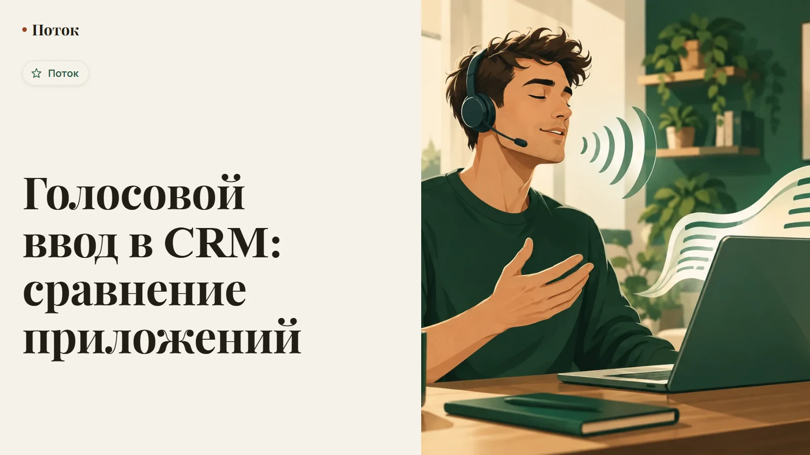 Голосовой ввод в CRM: сравнение приложений