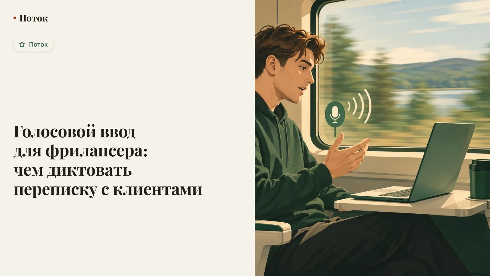 Голосовой ввод для фрилансера: чем диктовать переписку с клиентами
