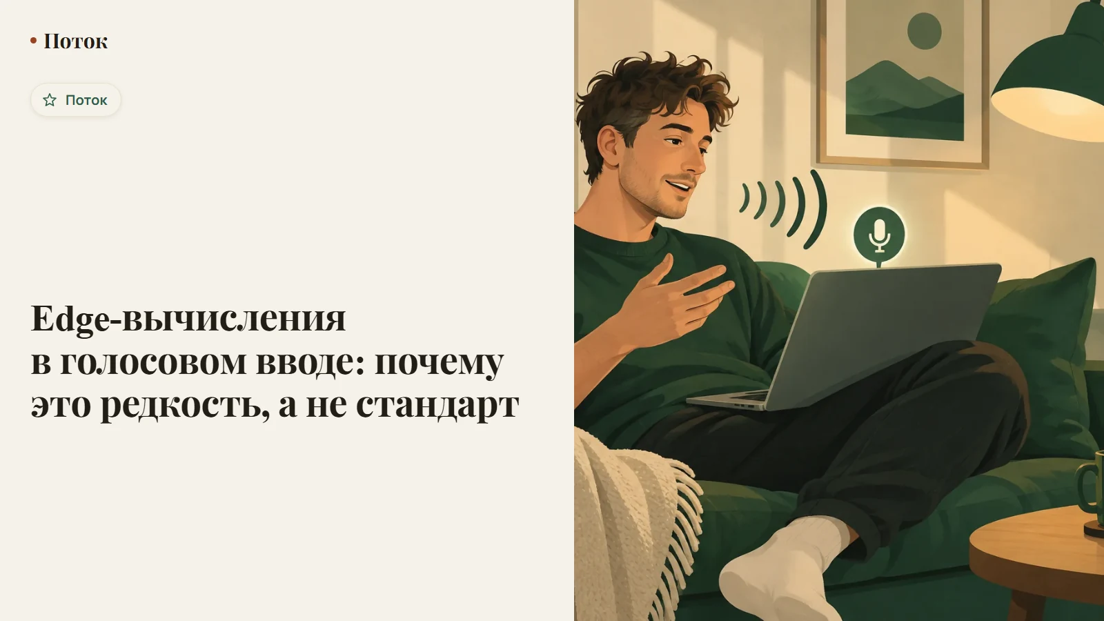 Edge-вычисления в голосовом вводе: почему это редкость, а не стандарт