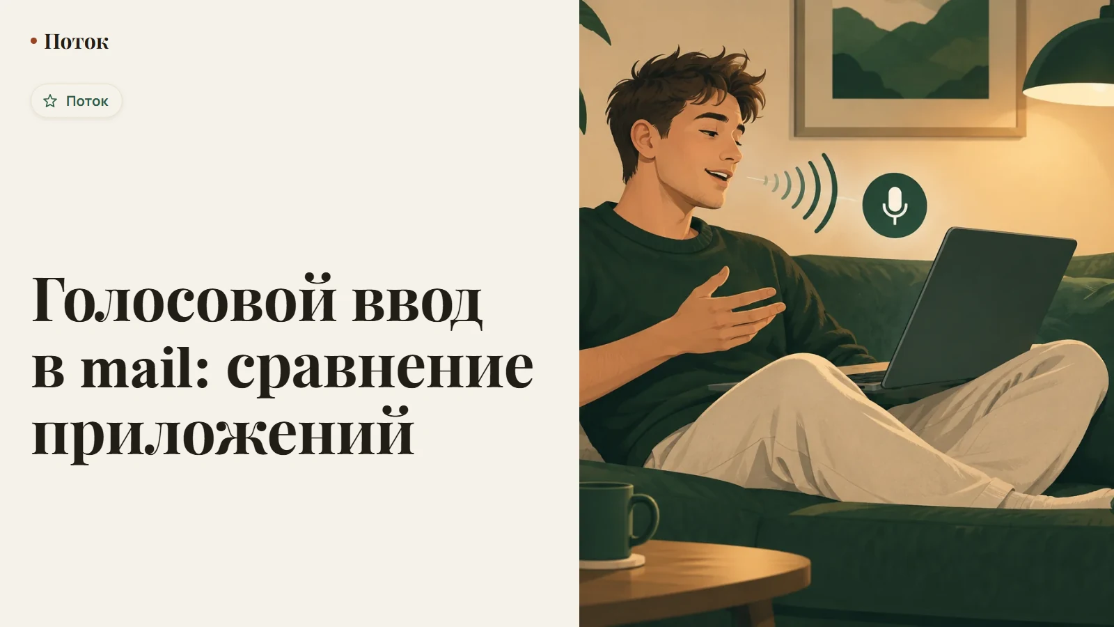 Голосовой ввод в mail: сравнение приложений