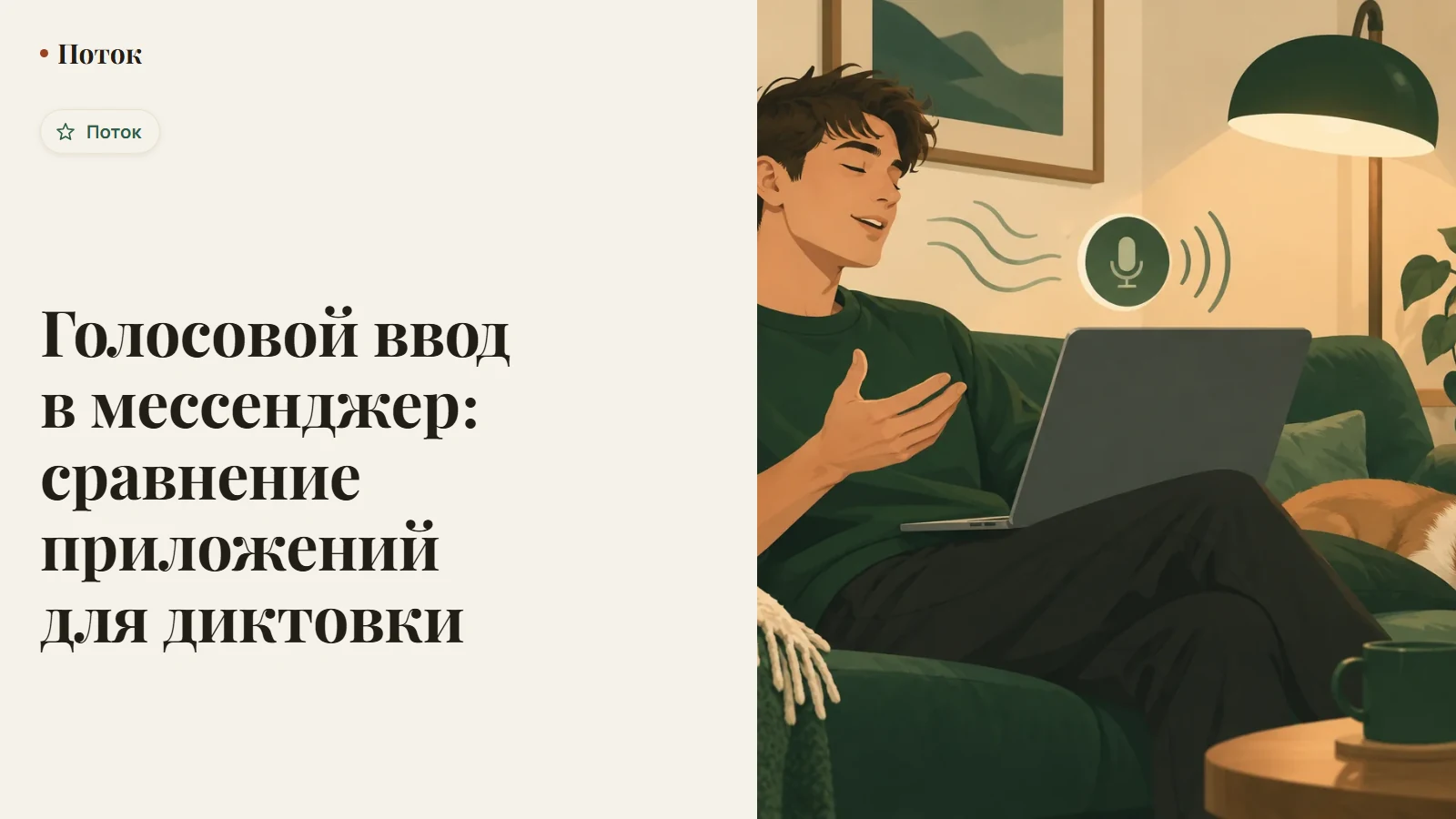 Голосовой ввод в мессенджер: сравнение приложений для диктовки