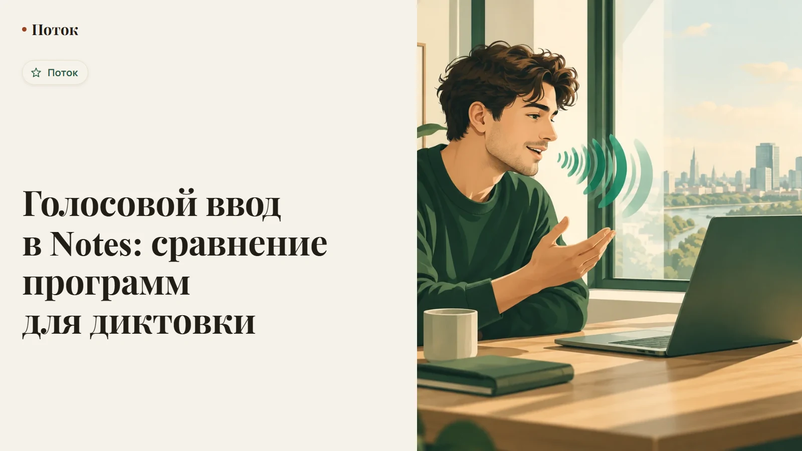 Голосовой ввод в Notes: сравнение программ для диктовки