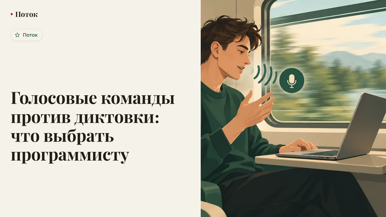Голосовые команды против диктовки: что выбрать программисту