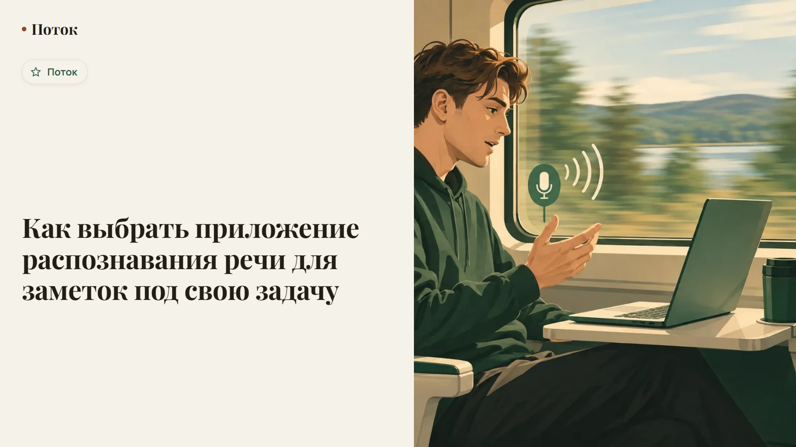 Как выбрать приложение распознавания речи для заметок под свою задачу
