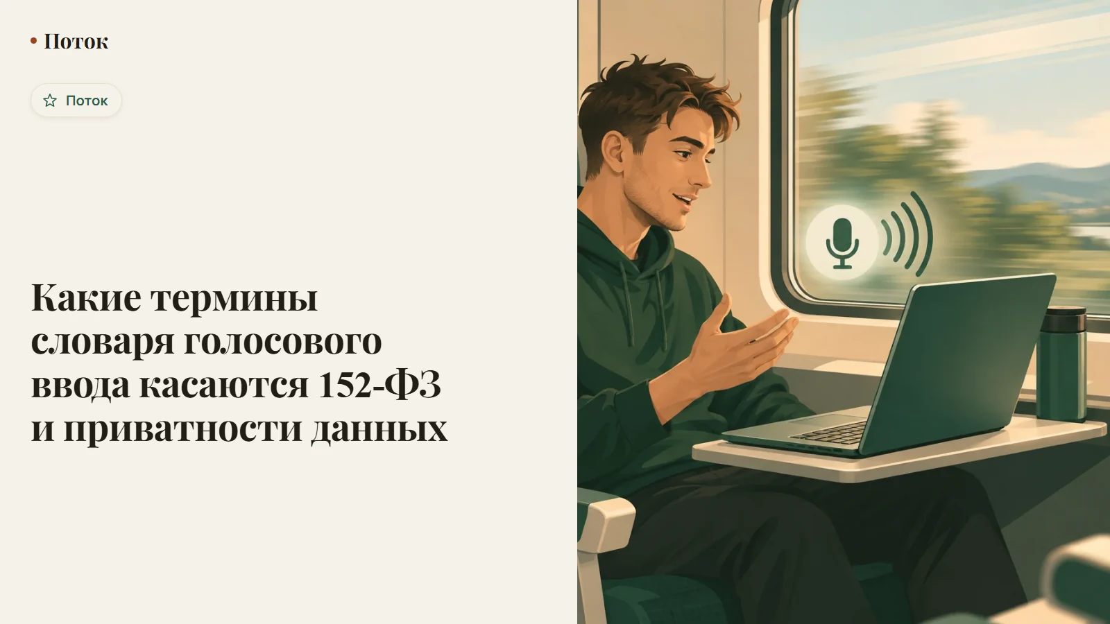 Какие термины словаря голосового ввода касаются 152-ФЗ и приватности данных