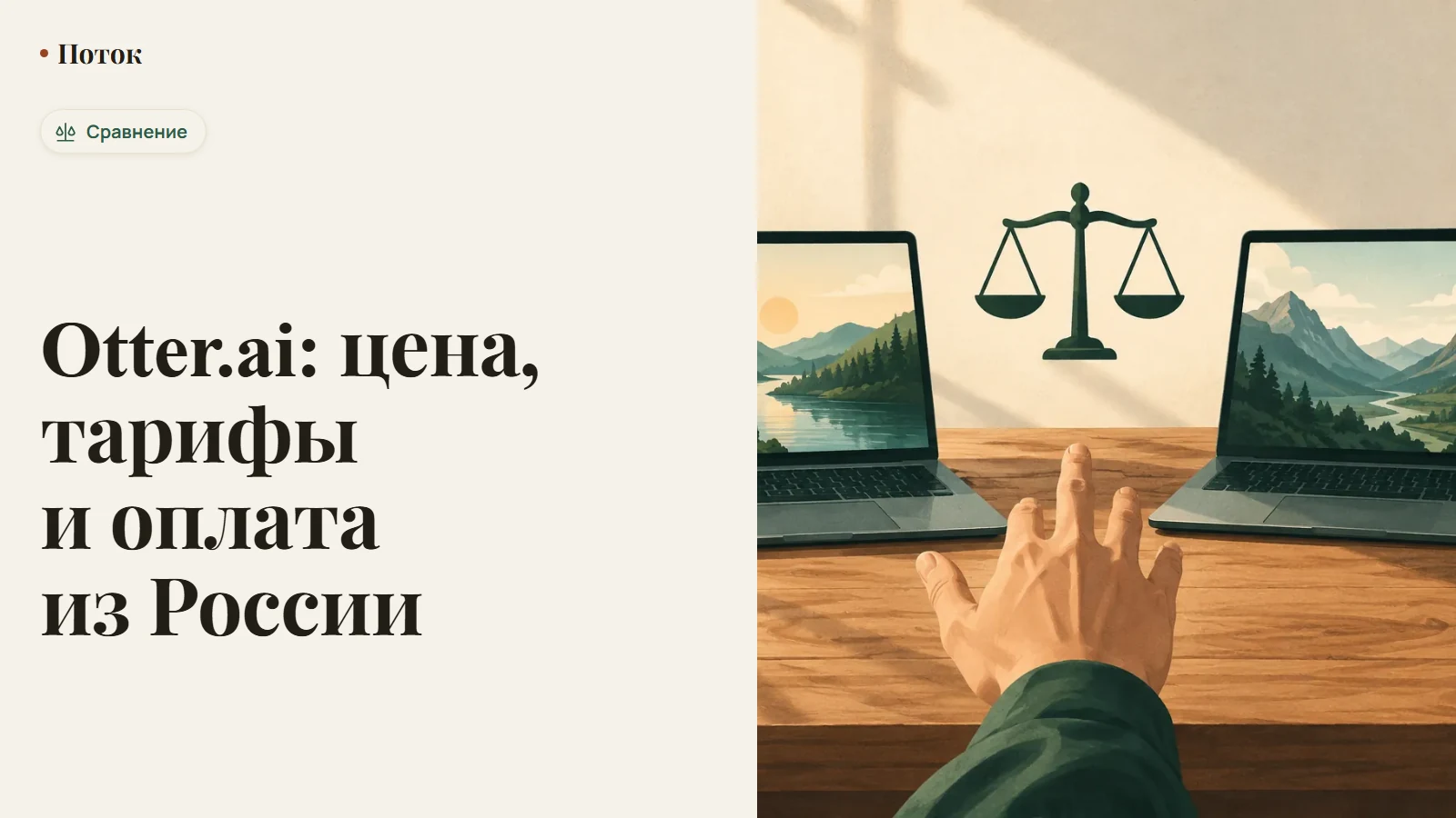 Otter.ai: значок диктофона на встрече рядом со значком отклонённой карты