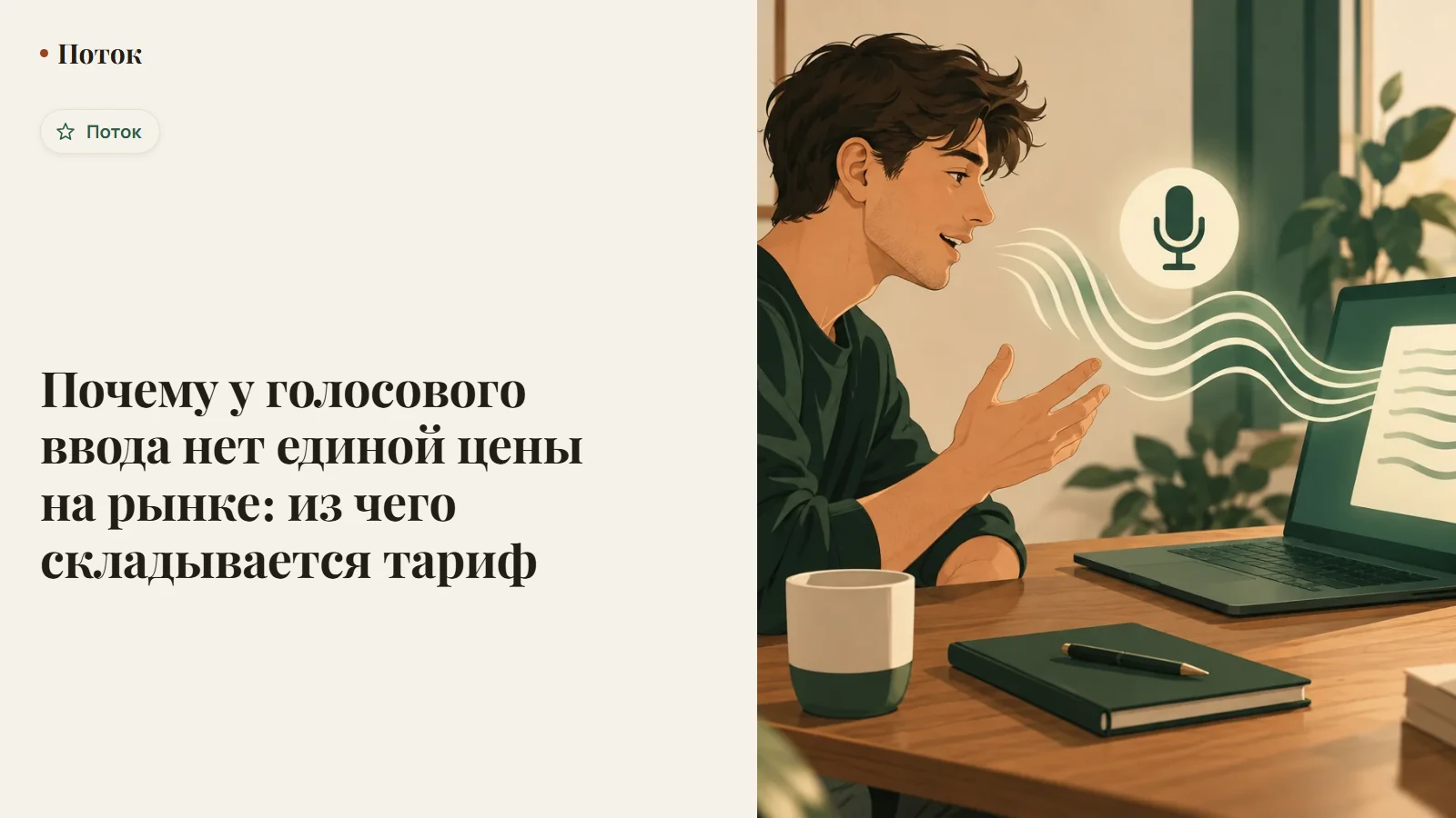 Почему у голосового ввода нет единой цены на рынке: из чего складывается тариф