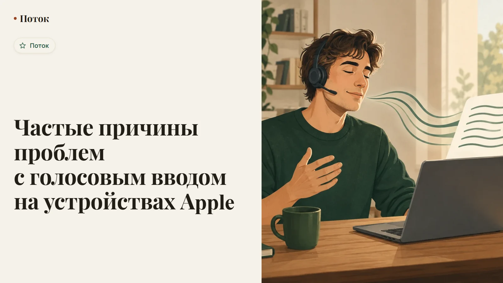 Частые причины проблем с голосовым вводом на устройствах Apple