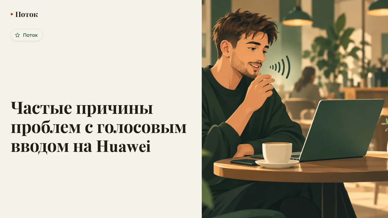 Частые причины проблем с голосовым вводом на Huawei