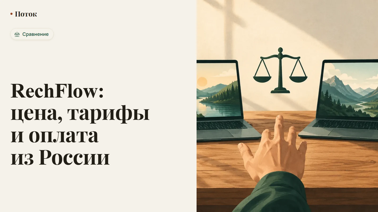RechFlow: значок нуля рублей рядом со значком «скоро» для облачного тарифа