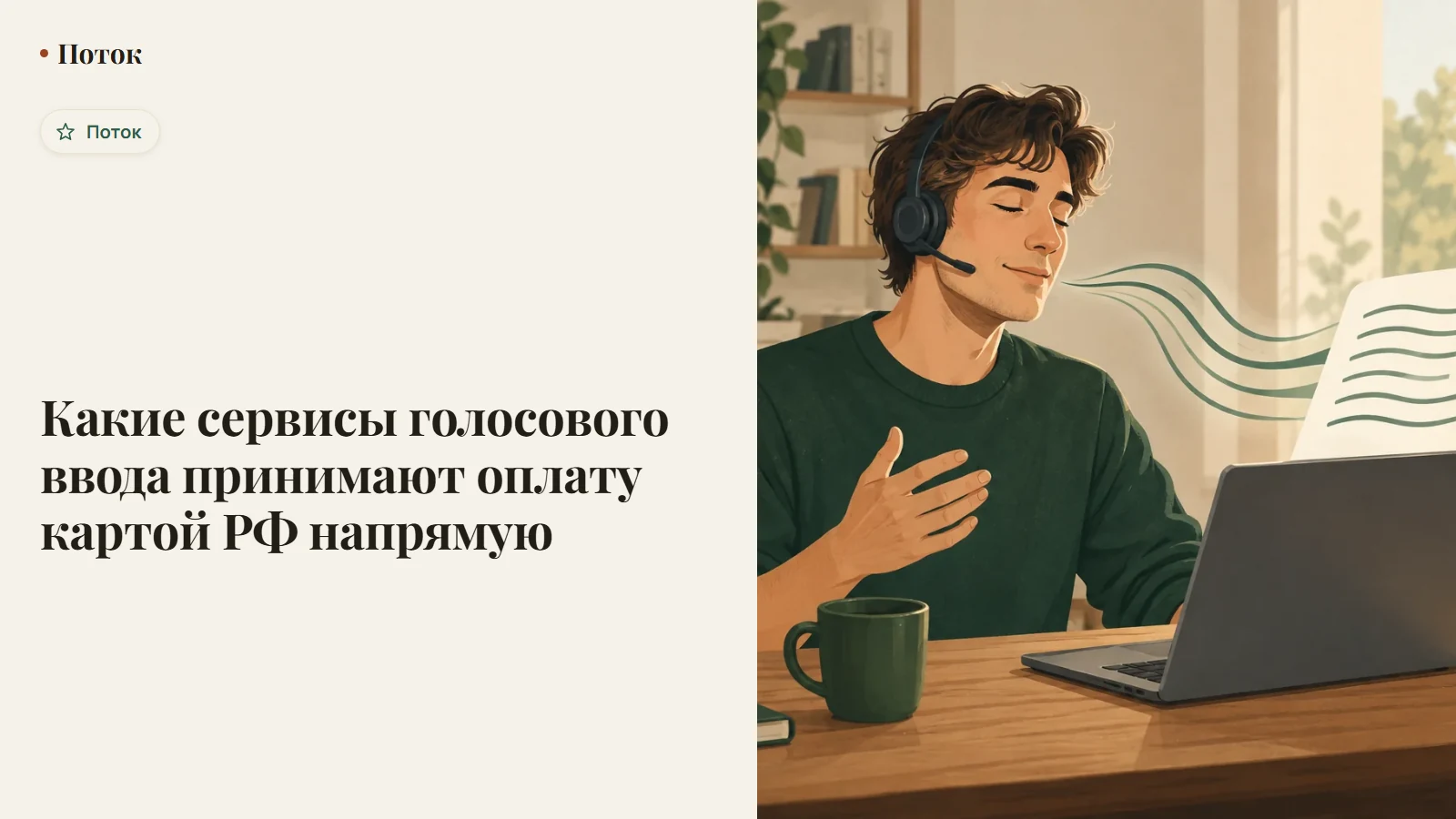 Какие сервисы голосового ввода принимают оплату картой РФ напрямую