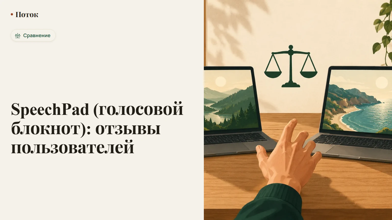 Окно голосового блокнота SpeechPad со звёздным рейтингом отзывов рядом