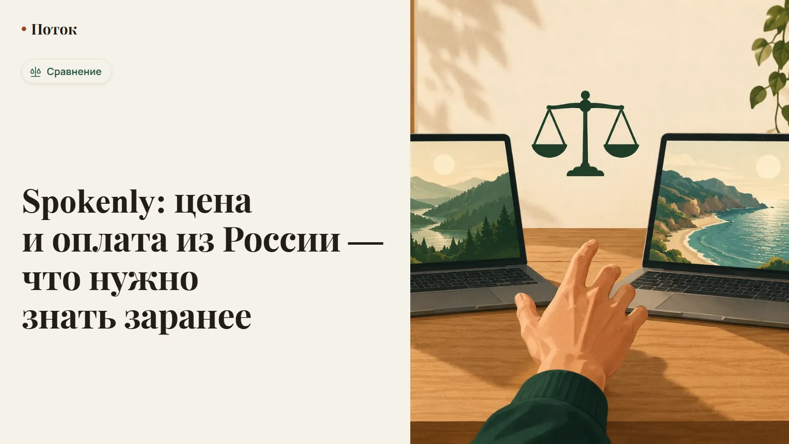 Spokenly: цена и оплата из России — иконка подписки Pro рядом со значком локальной модели