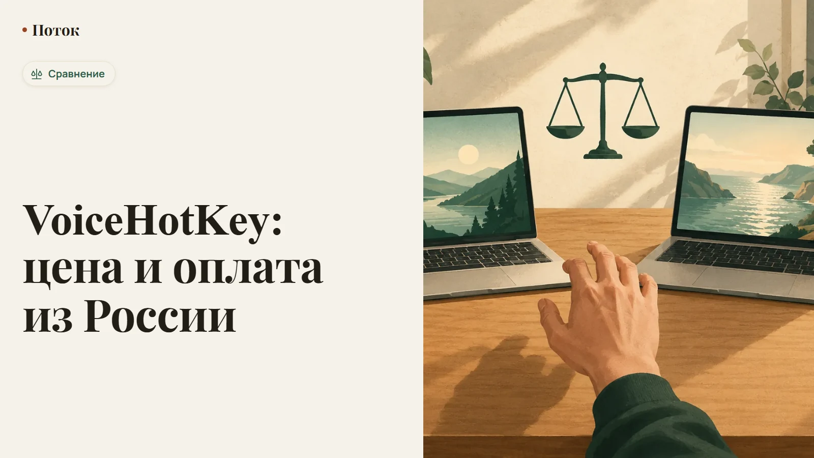 VoiceHotKey: экран выбора подписки при первом запуске программы