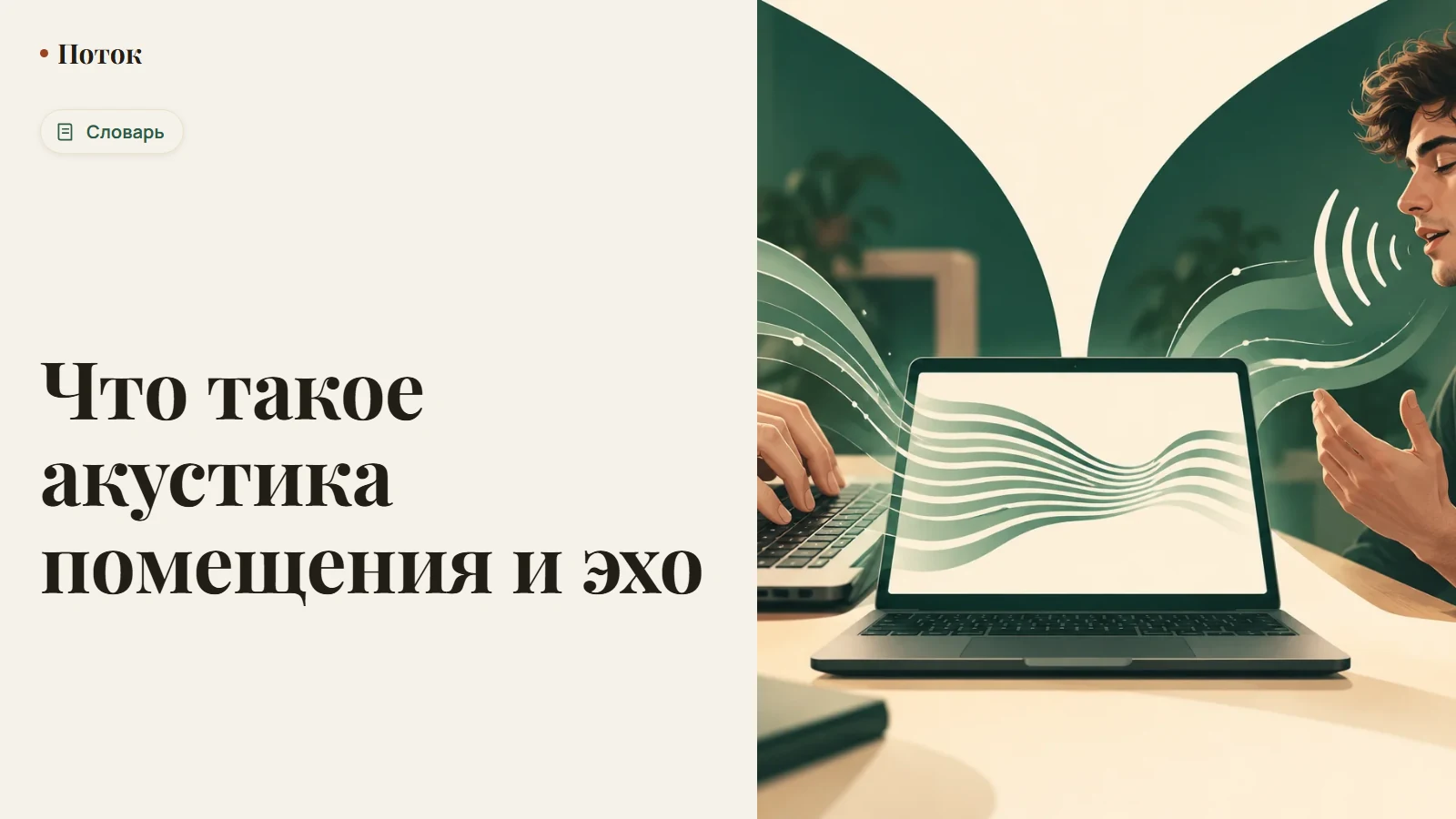 Что такое акустика помещения и эхо