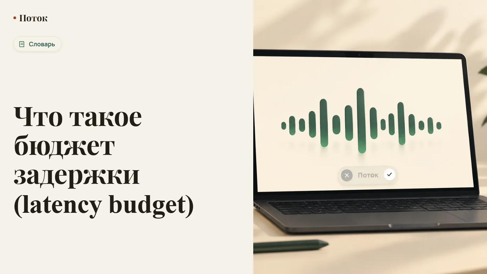 Что такое бюджет задержки (latency budget)