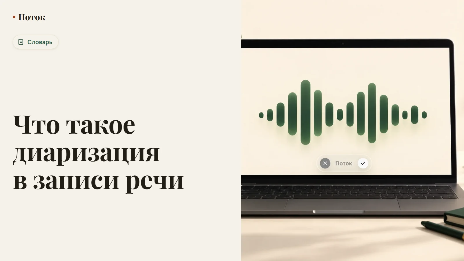 Что такое диаризация в записи речи