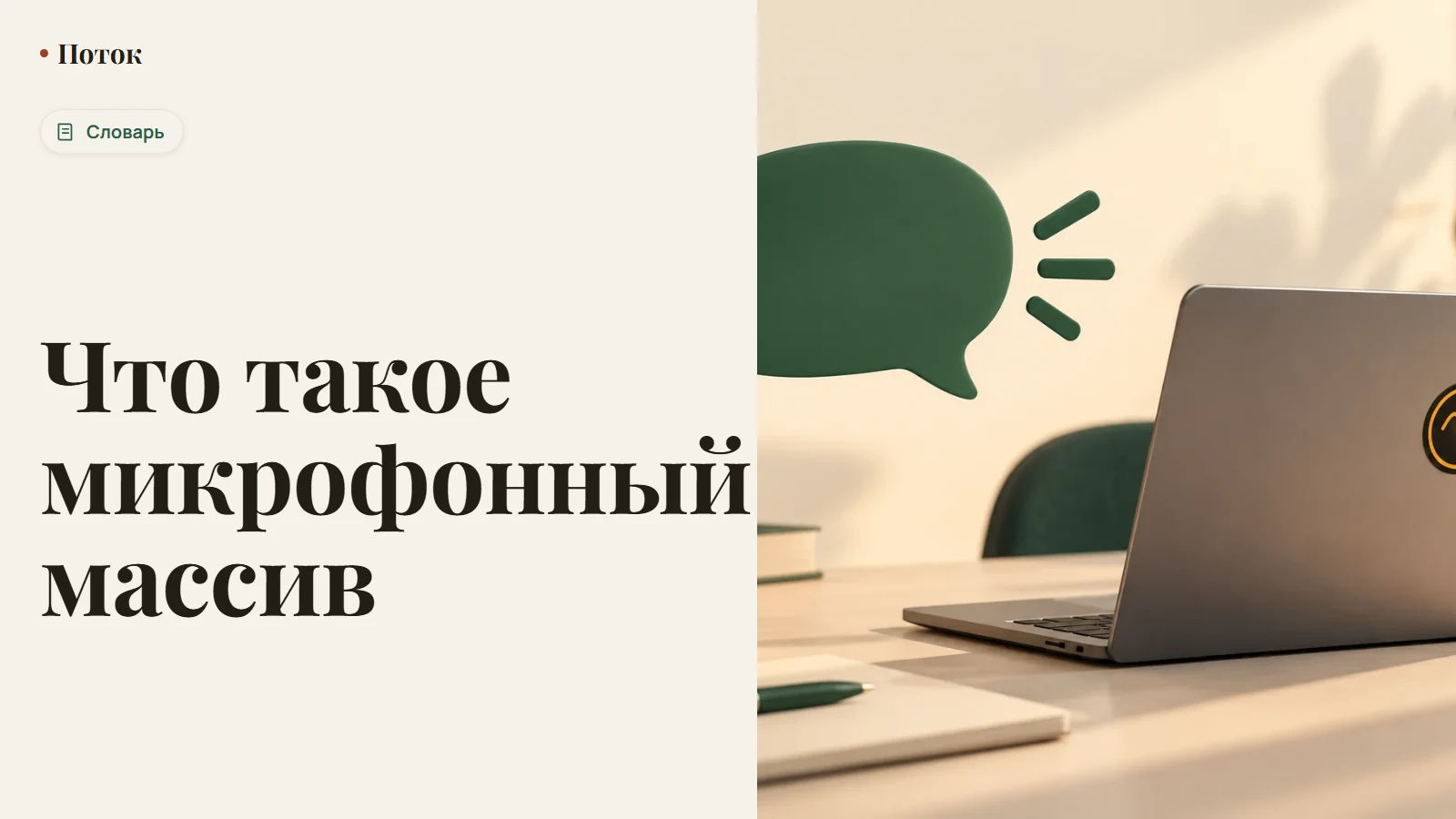 Что такое микрофонный массив