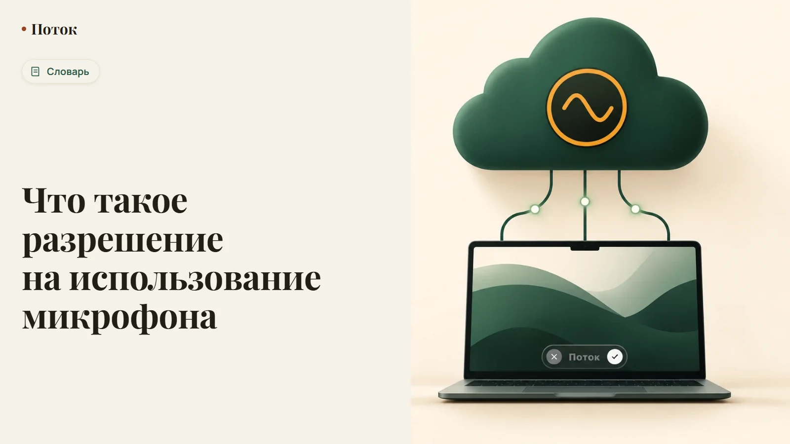 Что такое разрешение на использование микрофона