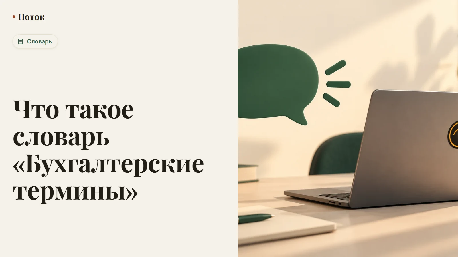 Что такое словарь «Бухгалтерские термины»